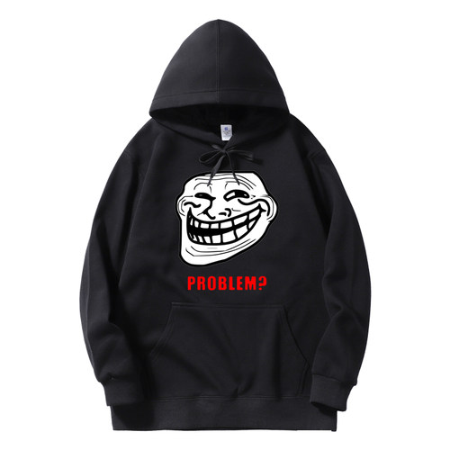 TROLLFACE巨脸魔连帽卫衣