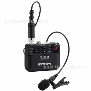ZOOM F2领夹麦录音机 F2-BT小型蓝牙32Bit外景手机相机 vlog录音