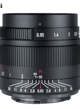 七工匠7artisans 35mm F0.95定焦镜头 适用/富士//松下