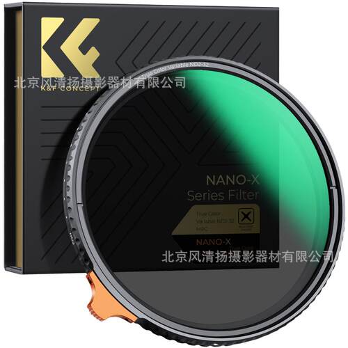 K&F Concept 卓尔 True Color Variable ND2-32 (1-5 Stops)  VND