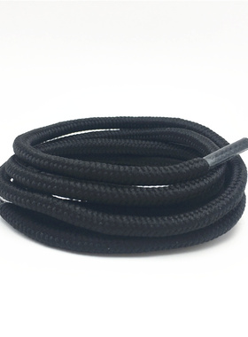 飞人11AJ11代高低帮篮球鞋带圆6毫米黑色120 130 140 150 160厘米