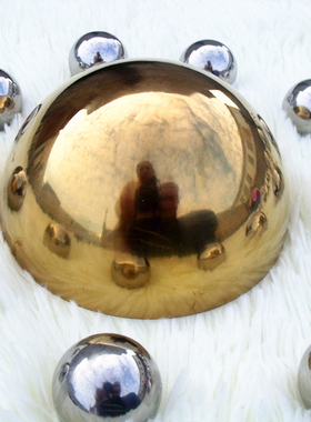 4个装/304不锈钢半球1.0 圆球冲孔半球半圆球 不锈钢封口堵头收口