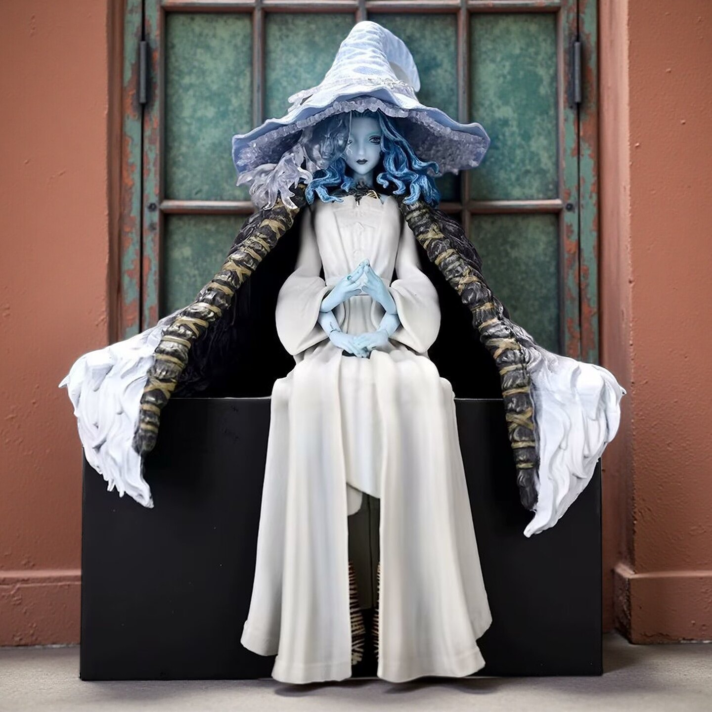 艾尔登法环魔法少女月之公主菈妮坐姿披风机箱桌面摆件手办礼物