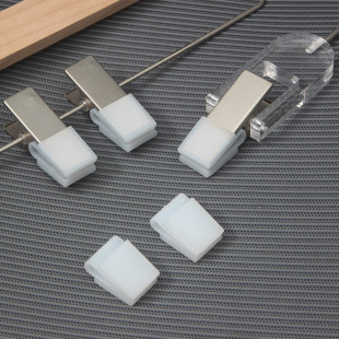 夹护套防夹痕防锈皮套裤 店裤 架防滑套裙夹套 夹子通用保护套服装 裤