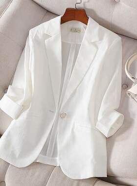 西装外套小个子西服薄款