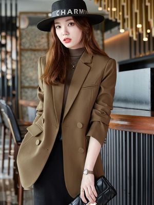 高级长袖西装外套韩版