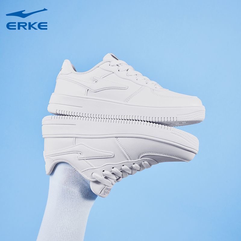 鸿星尔克小白鞋简约时尚百搭板鞋