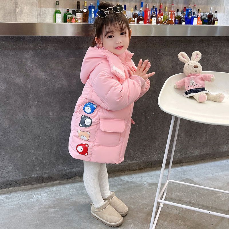 女童棉服2025新款儿童洋