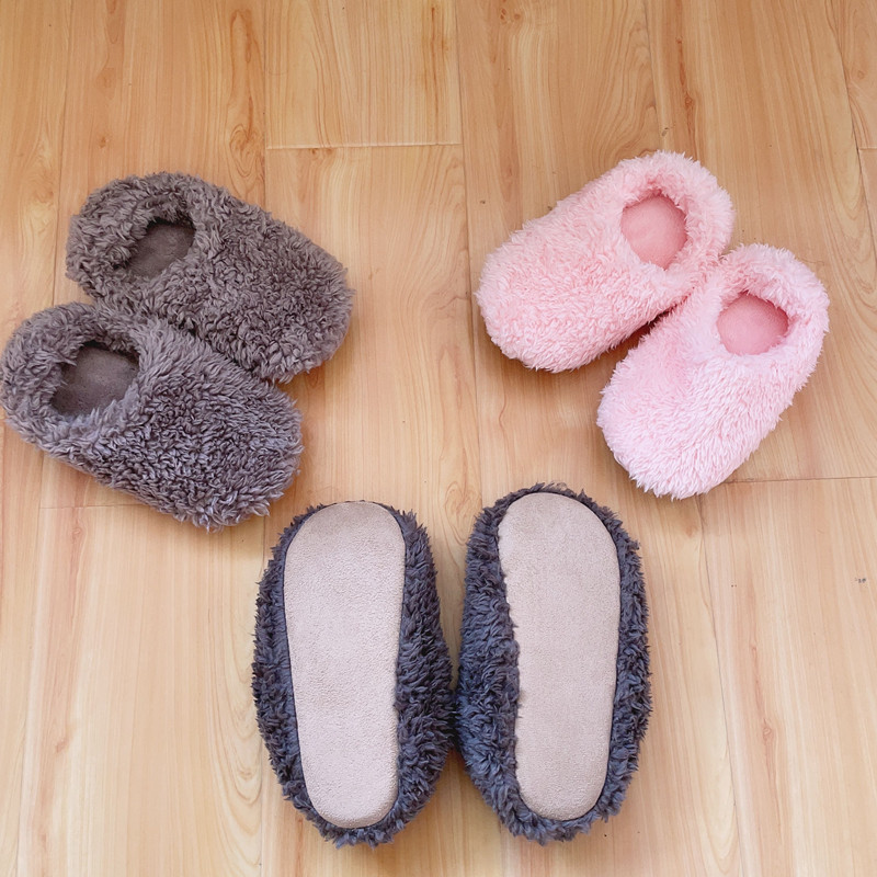 静音无声日式冬小孩包跟拖鞋保暖