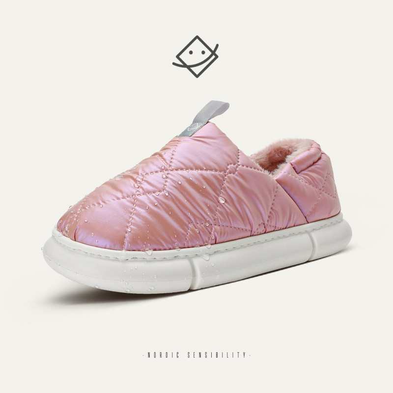 珂缔缘发热包跟保暖防水防滑户外情侣棉鞋家居室内厚底棉拖鞋,居家布艺,居家棉拖/棉鞋,淘宝优惠券,粉丝福利购,淘宝优惠卷