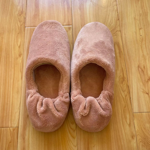 格纹包跟月子鞋静音无声可机洗冬