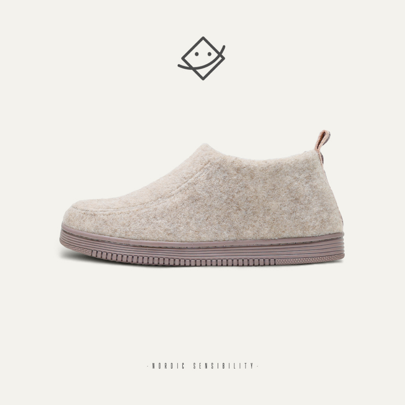 珂缔缘冬季居家包跟家居棉鞋老人