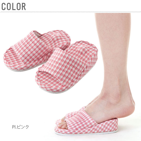 防滑厚底凉拖女夏日本家居拖鞋