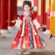 儿童超仙古装 汉服女童秋冬中国风裙子2026新款 古风连衣裙加绒冬季