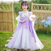 夏装 女童汉服夏季 公主连衣裙儿童唐装 中国风超仙女孩古装 2026新款