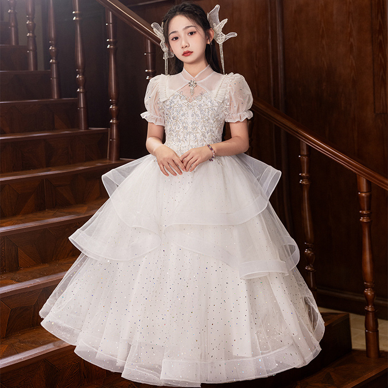 女童礼服夏季轻奢小众高端公主裙