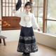 2026新款 套装 儿童汉服古风拜年服 冬季 过年服女童马面裙中国风唐装