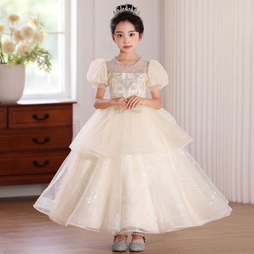 女童礼服轻奢小众高端生日公主裙