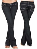 客衣都加大码 K142 显瘦小直筒牛仔长裤 男女款 2025超低腰休闲修身