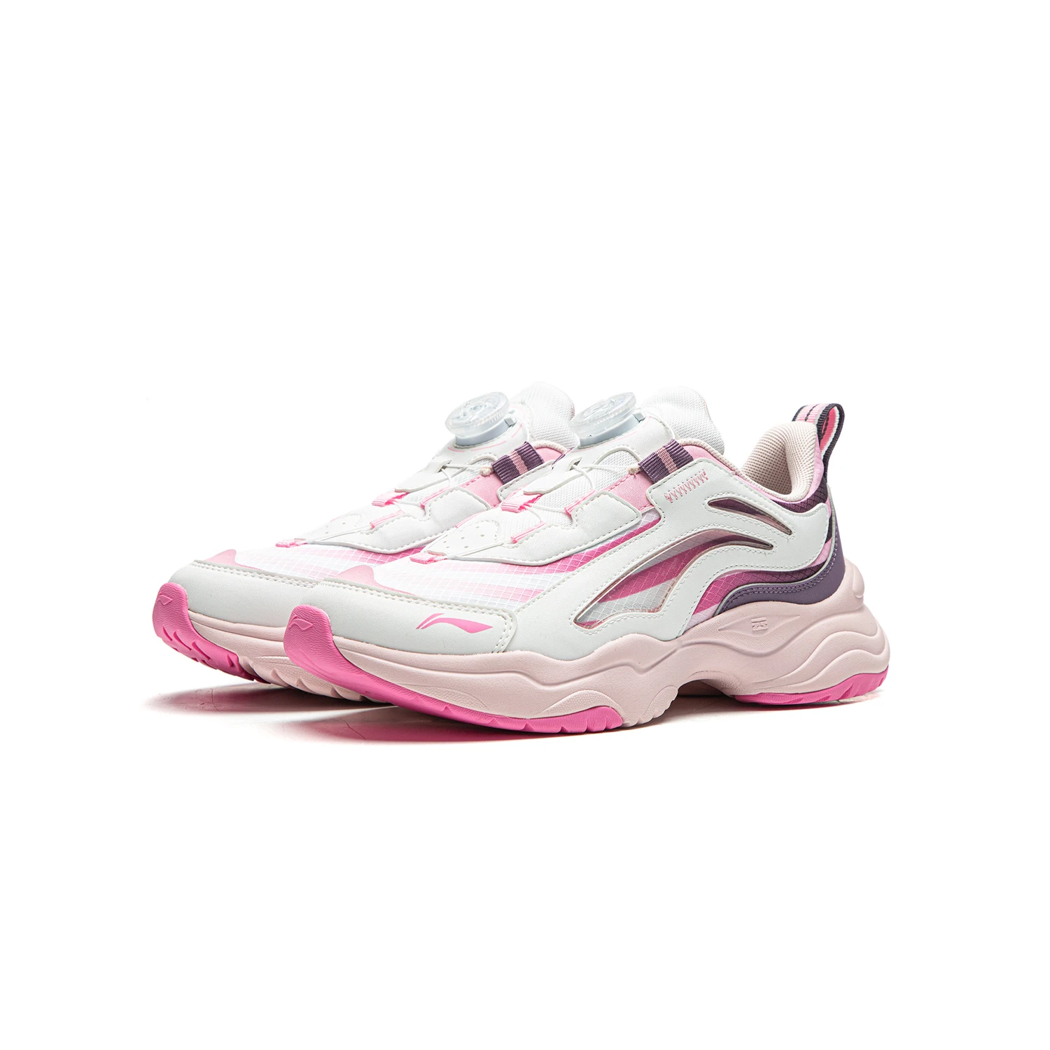 李宁男大童大极光-旋转扣版减震回弹童休闲鞋YKCV202-25