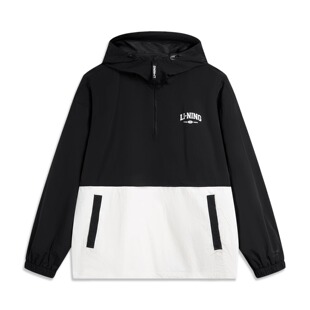 休闲开衫 李宁外套男款 男子连帽运动风衣男士 新款 AFDU691 2024春季