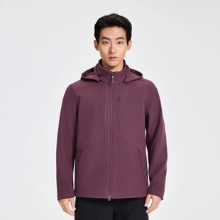李宁荣耀金标男子加绒保暖防泼水通勤行政夹克运动风衣AFDW781