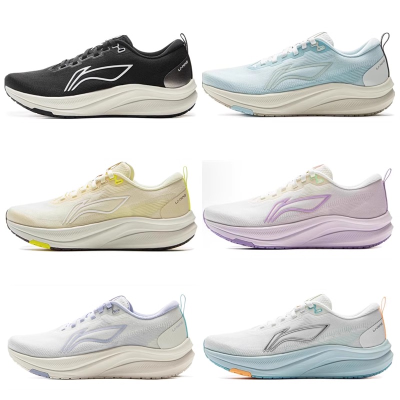 李宁赤兔8女鞋跑步鞋2025款跑鞋体考轻便训练透气运动鞋ARPV004ZZ