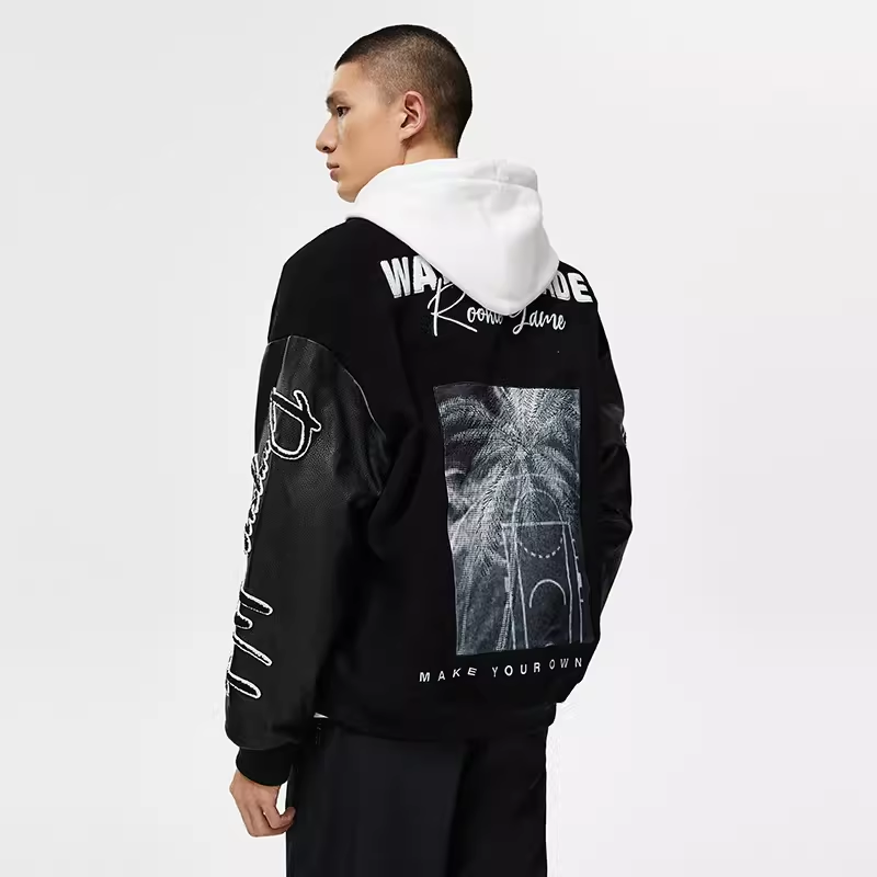 李宁外套男夹克韦德翻领运动外套