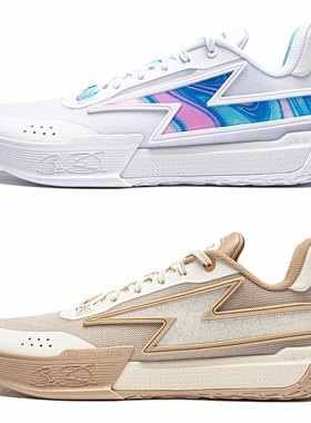 李宁篮球鞋男鞋2024新款韦德GenerationZ透气篮球场地鞋ABPU027