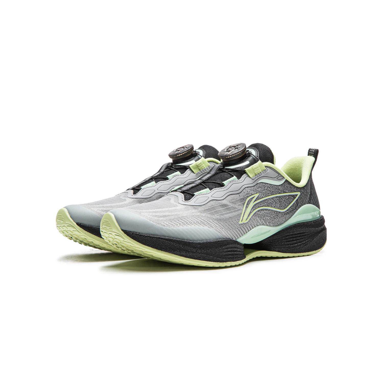 李宁男大童超轻22 YOUNG反光轻量高回弹童跑步鞋YKFW144-1