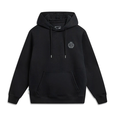 李宁男子卫衣2026春季新品运动潮流系列休闲套头连帽卫衣AWDW129