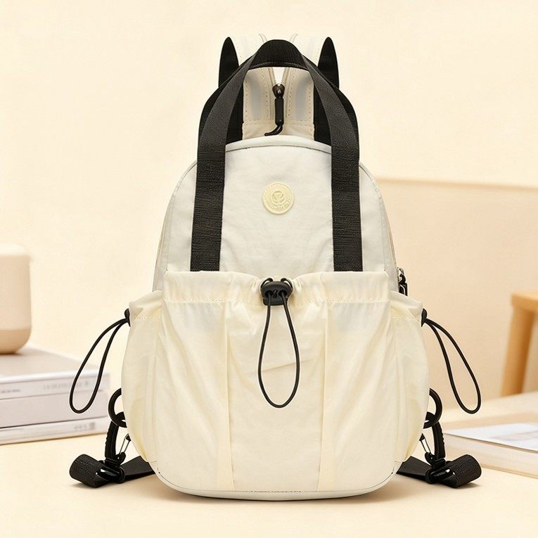 迷你小号双肩包轻便防水女斜挎胸包上班通勤小背包外出旅游小双背