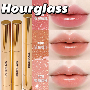 Hourglass固体唇蜜烟管口红105 125 135 155 165水光镜面口红正品
