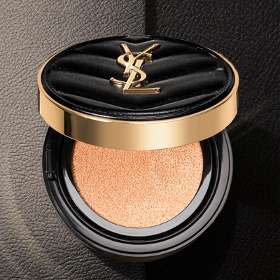 YSL/圣罗兰黑皮革气垫滋润服帖