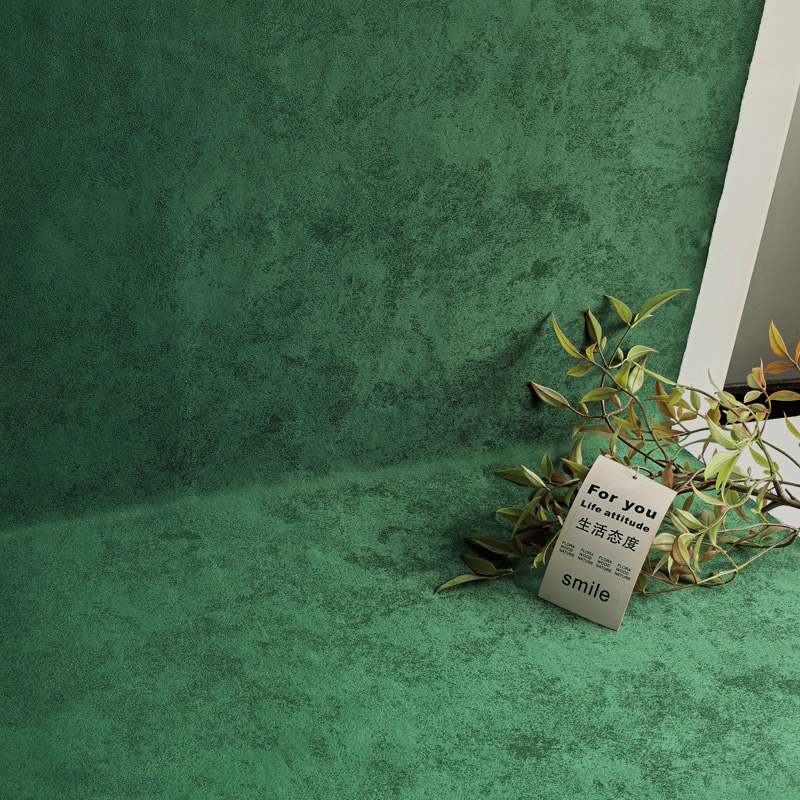 墨绿深绿翡翠绿无缝墙布壁布
