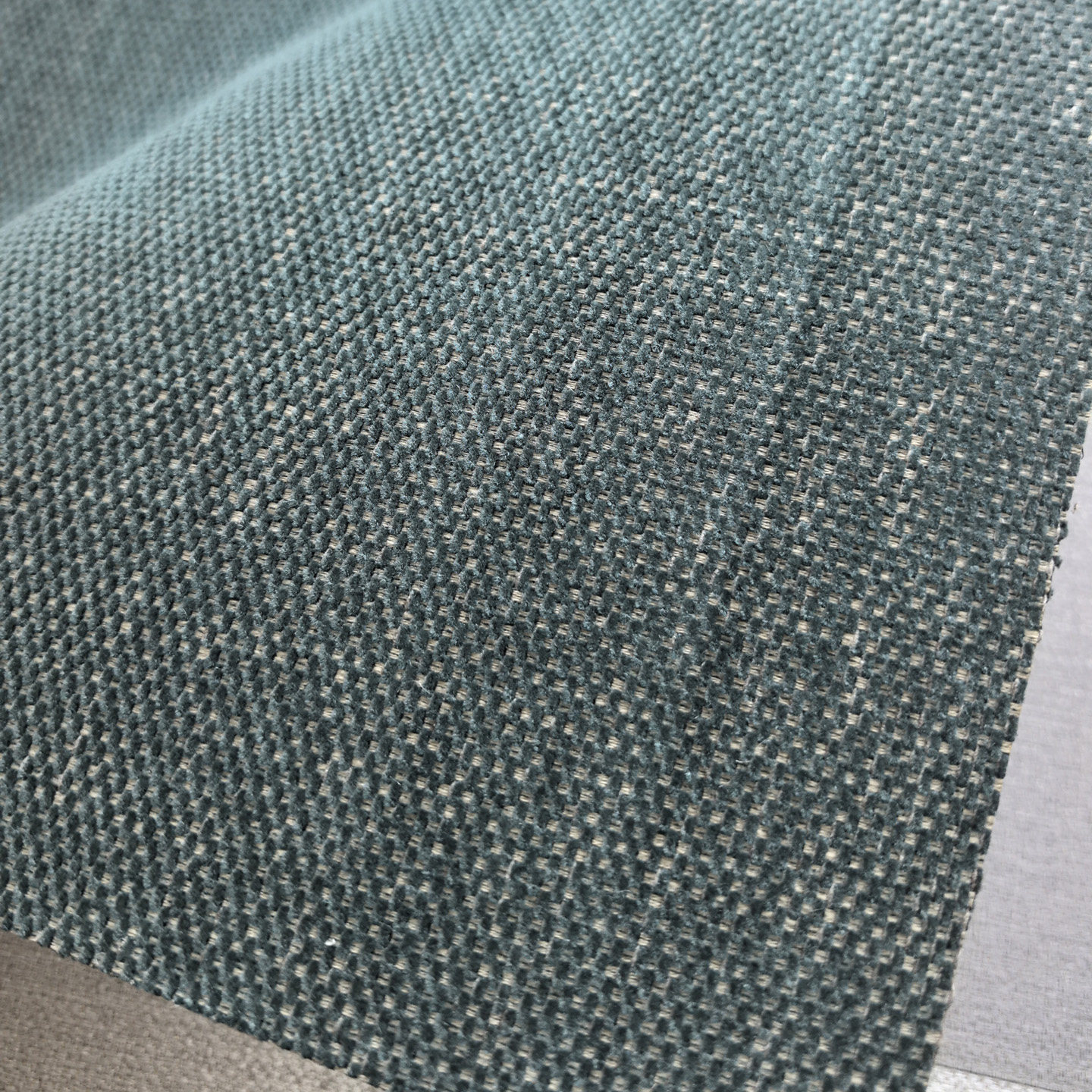 高端颗粒绒棉麻无缝墙布墨绿深绿黑绿色蓝绿色灰绿色抹茶绿壁布