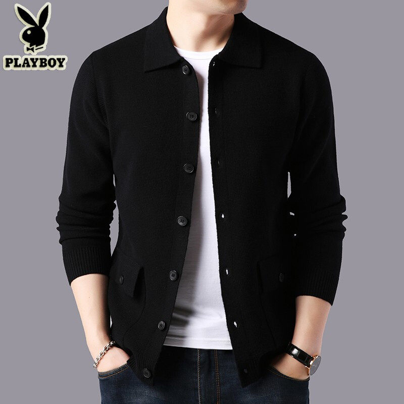 Dandy Sweater 2019 Autumn and winter new pattern man work clothes Cardigan coat men's wear fashion leisure timein the Women's clothing/Boutique , Sweaters  category - from Buy2taobao.com to provide professional Taobao agent buy service