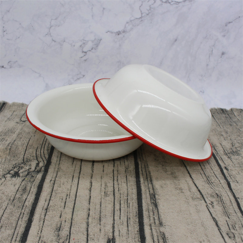 奶白色汤盆水果泡面盆家用菜盆特厚搪瓷盆打蛋盆耐高温可进烤箱盆,餐饮具,盆,淘宝优惠券,粉丝福利购,淘宝优惠卷
