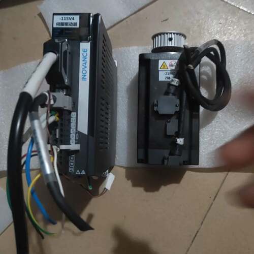 议价汇川伺服驱动器SV630PS5R5I和电机MS1H4-75B可维修翻新