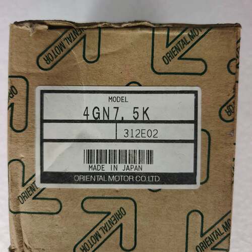 议价ORIENTAL MOTOR减速机4GN7.5K可维修翻新