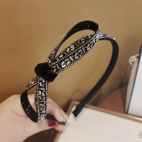 捷克钻发卡发箍韩国简约带齿头箍