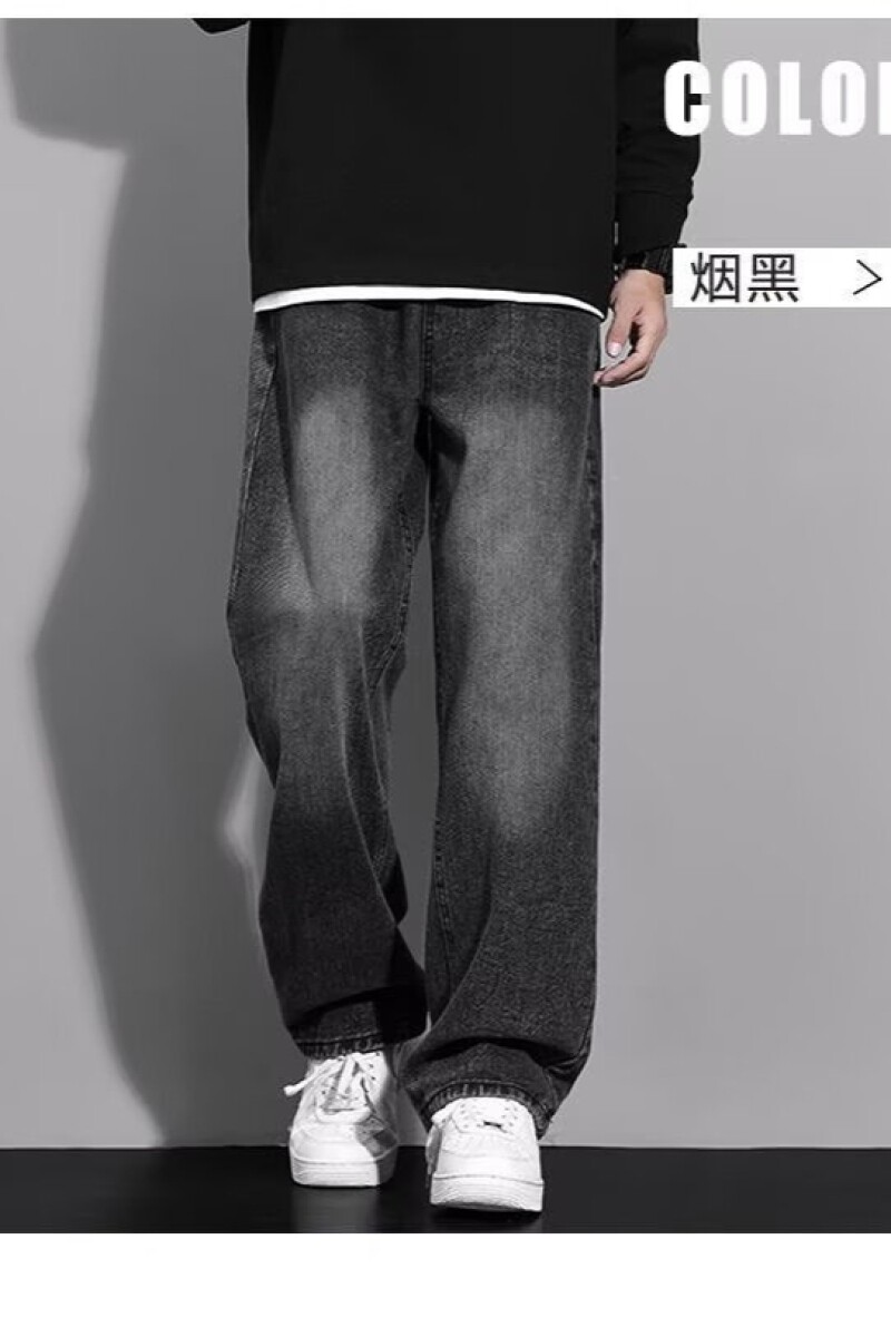 1506A/GK200/P40新款美式松紧腰宽松直筒休闲长裤1,男装休闲裤,星座1506A