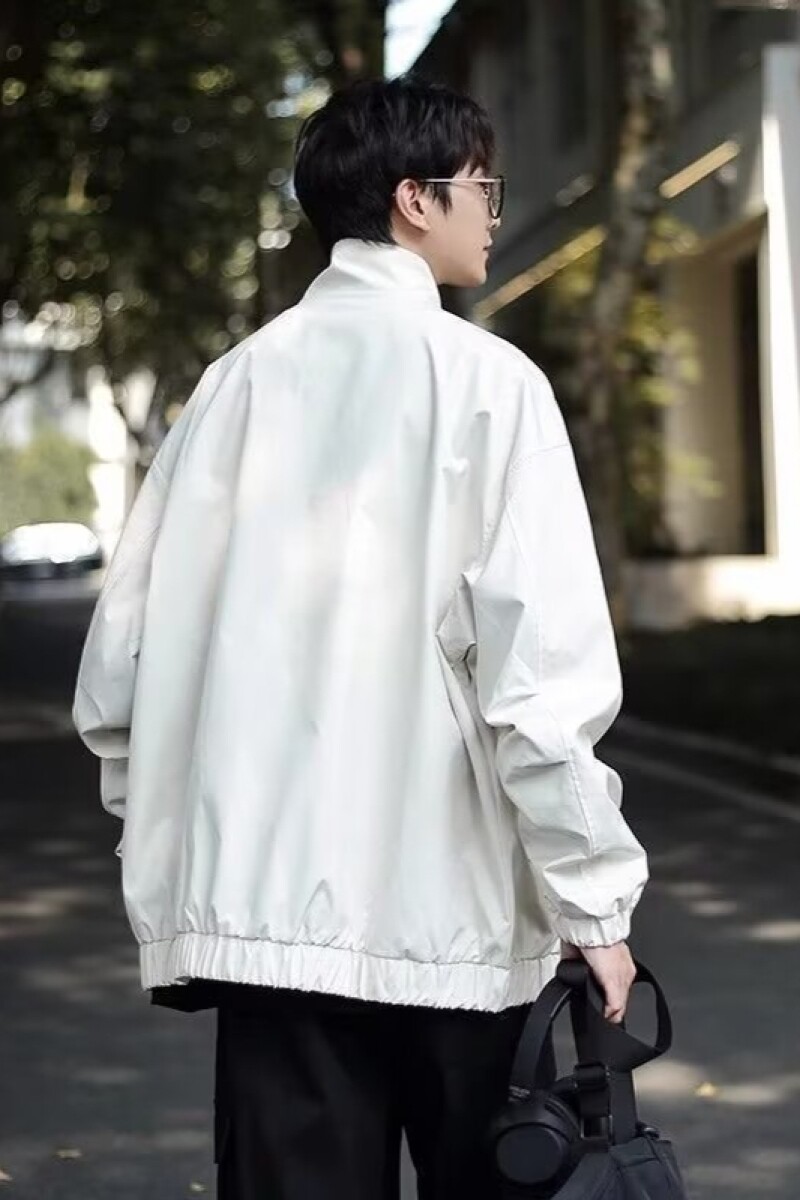 1506A/GU10070/P54翻领复古教练夹克日系百搭休闲男女宽松外套2,男装夹克,星座1506A