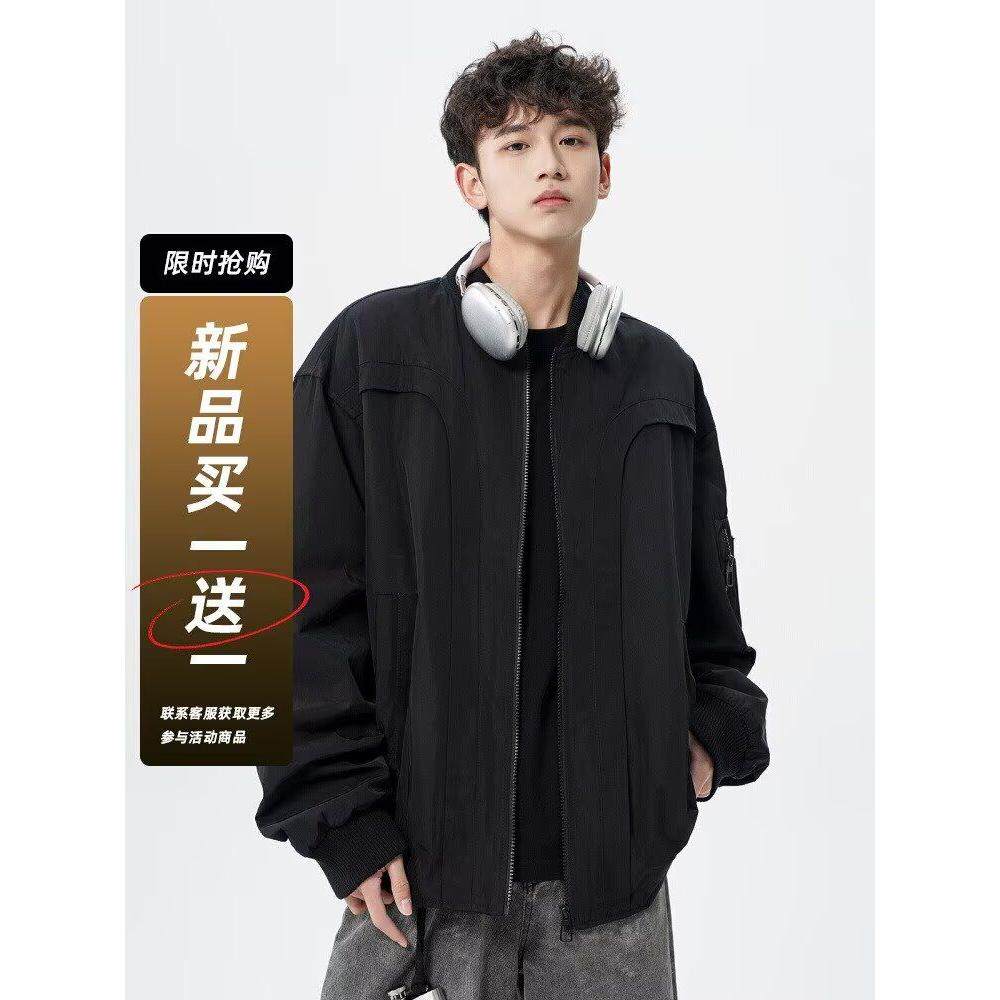 1506A/GY2120/P64高街潮牌港风日系原宿风韩版潮流宽松夹克1,男装夹克,星座1506A