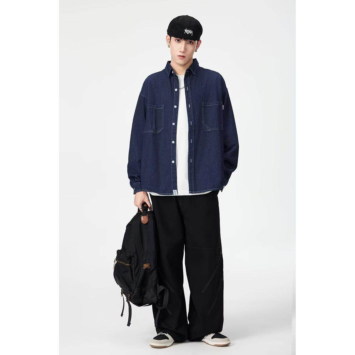 1506A/GCY3360/P57高街潮牌港风日系原宿风韩版潮流宽松夹克，男装夹克，星座1506A