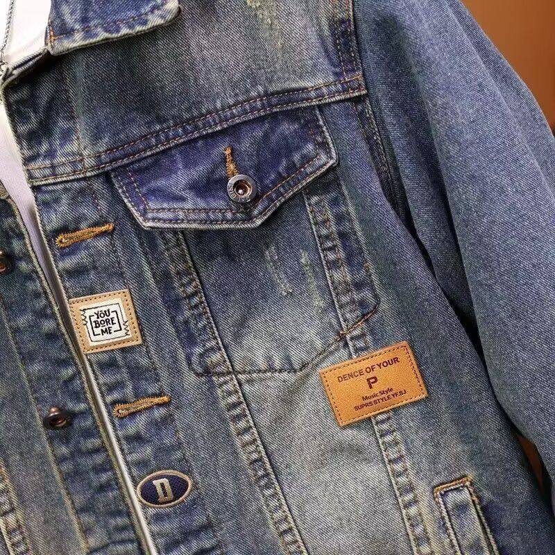 1506A/G3200/P622025春秋美式高端牛仔外套1图片