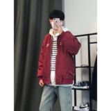 1506A/GU9960/P60秋冬美式高街痞帅复古工装棒球服情侣飞行夹克2，男装夹克，星座1506A