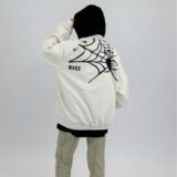 1506A/GU10020/P54蜘蛛网刺绣夹克棒球服秋冬男女宽松潮流外套1，女装短外套，星座1506A