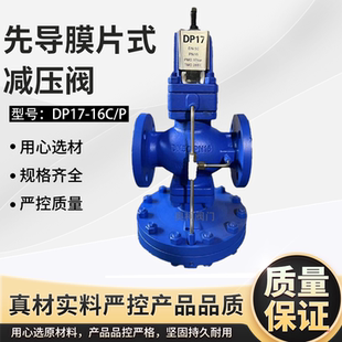 斯派莎克式DP17高温蒸汽减压阀25P先导式膜片调节稳压高灵敏调压