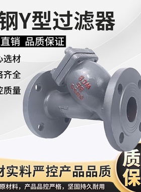 蒸汽铸钢Y型过滤器GL41H-16C法兰除污器管道过滤网阀门DN50 80100
